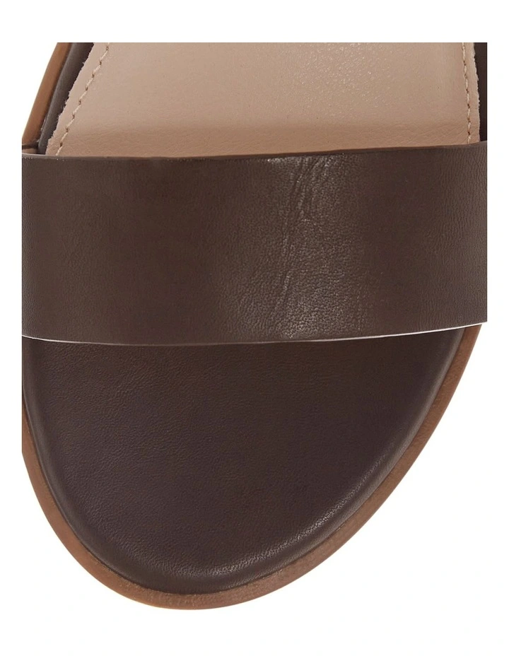 Verona Sandals in Chocolate image 4