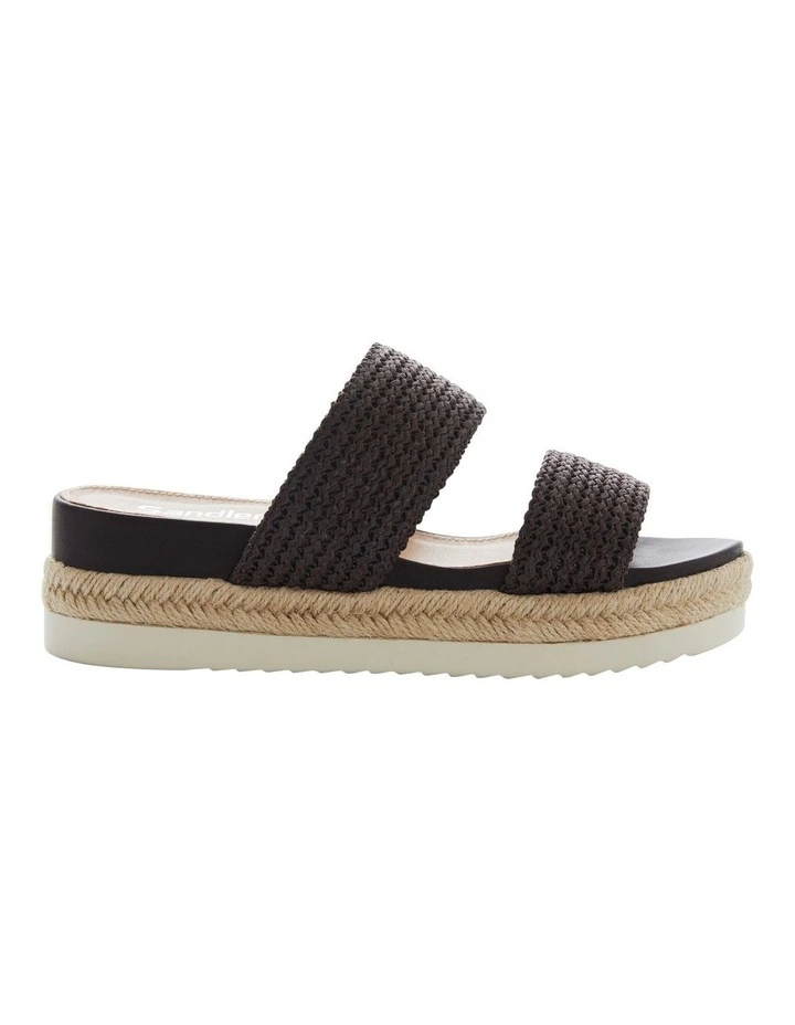 Winona Sandals in Chocolate Weave image 1
