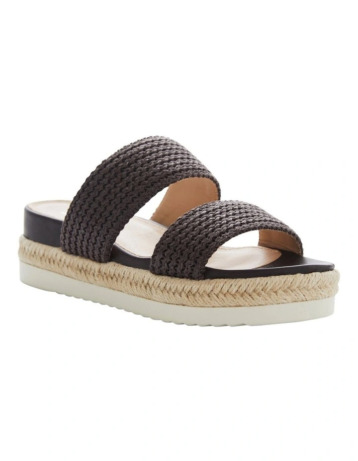 Winona Sandals in Chocolate Weave image 2