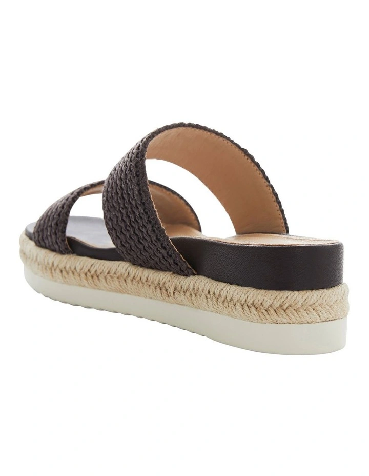 Winona Sandals in Chocolate Weave image 3