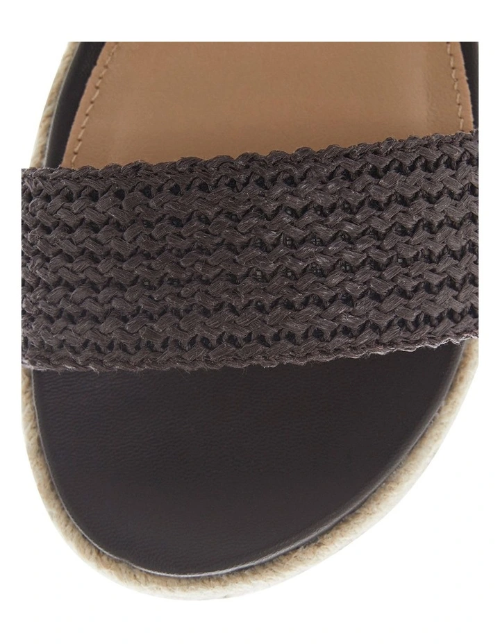 Winona Sandals in Chocolate Weave image 4