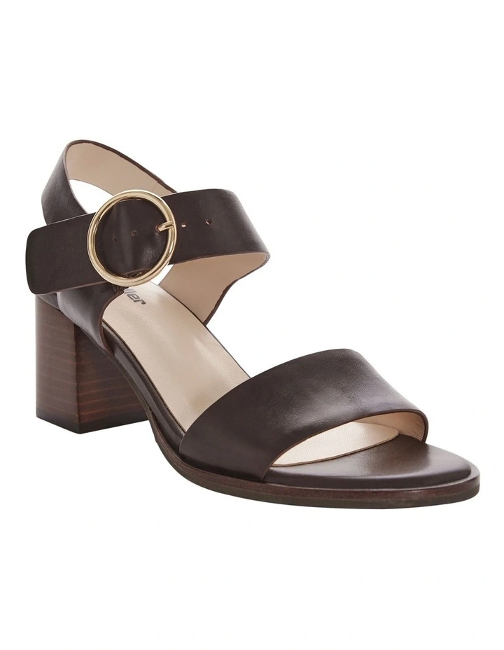 Bolivia Sandals in Chocolate Leather image 2