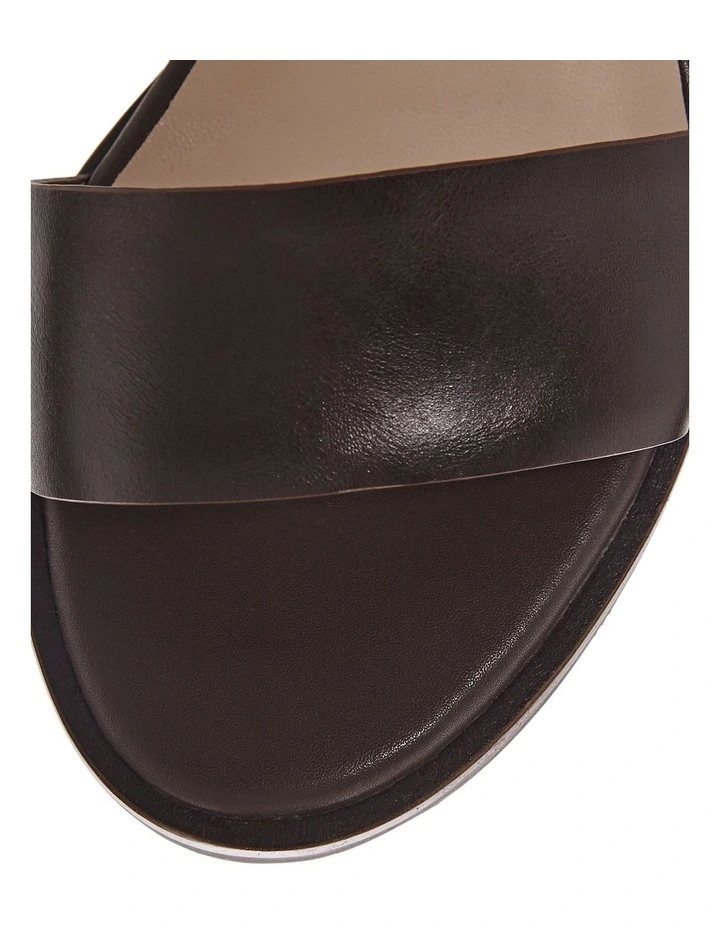 Bolivia Sandals in Chocolate Leather image 4