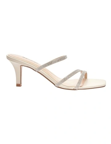 Marcy Sandals in Ivory