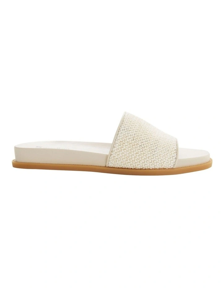 Daphne Sandals in Bone Raffia image 1
