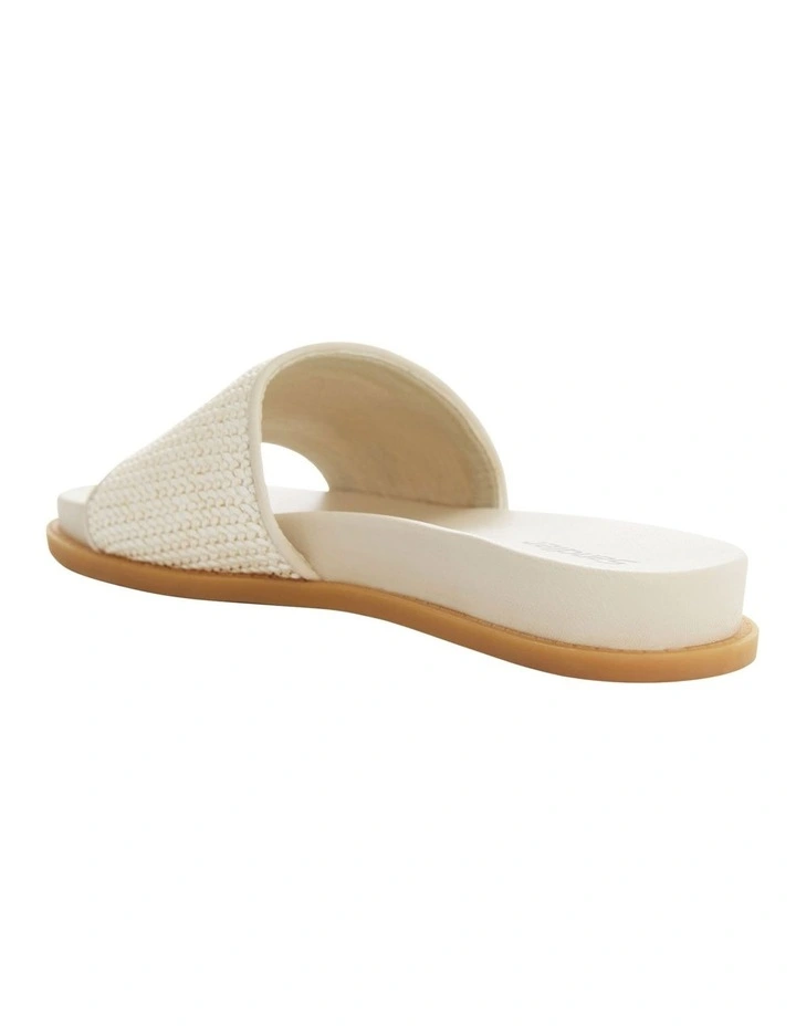 Daphne Sandals in Bone Raffia image 3