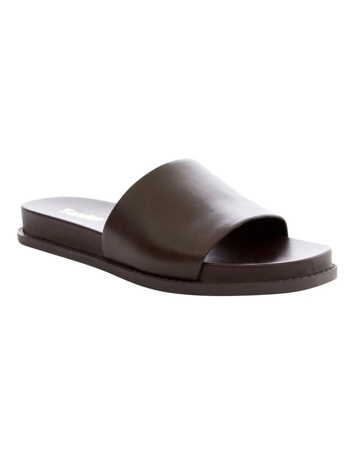 Debby Sandals in Chocolate Leather image 2