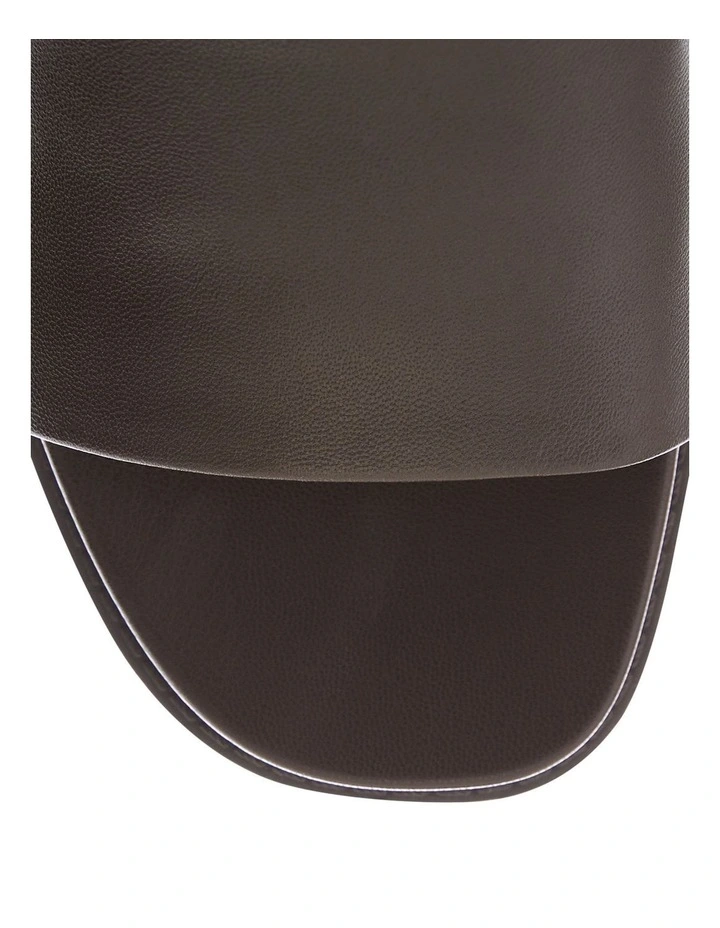 Debby Sandals in Chocolate Leather image 4