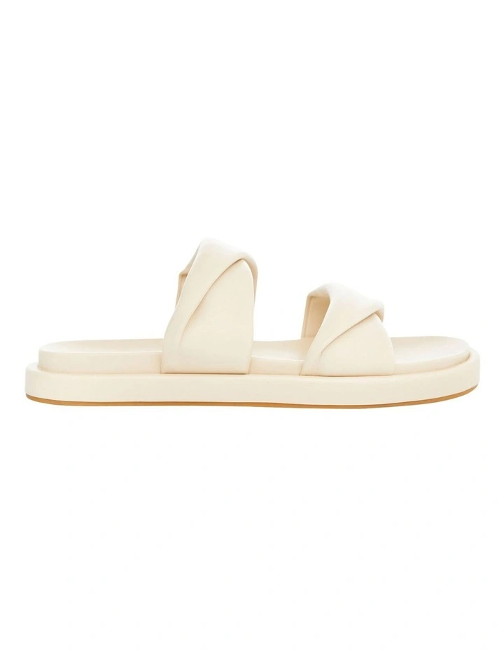 Nara Leather Sandals in Nude image 1