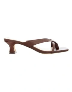 Matrix Sandals in Chocolate Leather