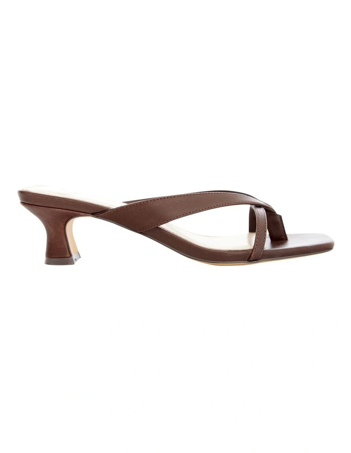 Matrix Sandals in Chocolate Leather image 1