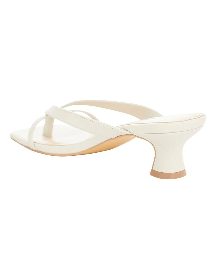 Matrix Sandals in Bone Leather image 3