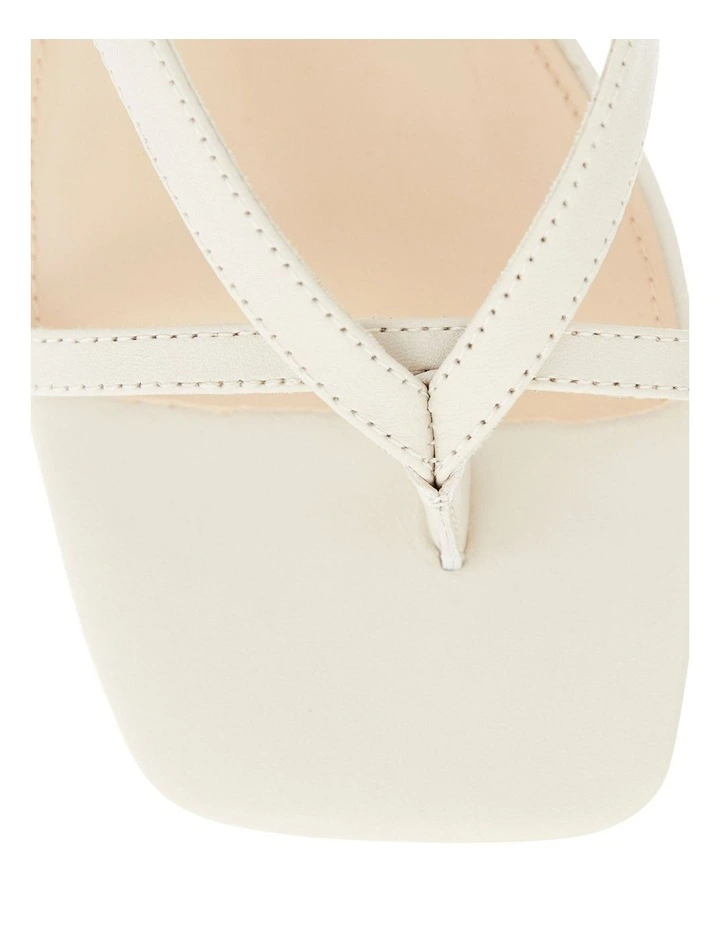 Matrix Sandals in Bone Leather image 4
