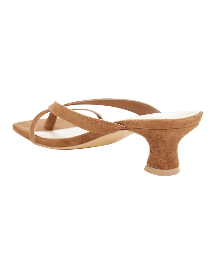 Matrix Sandals in Tan Suede image 3