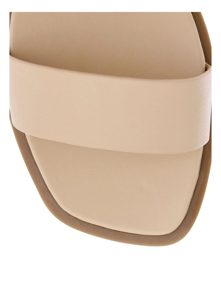 Meadow Sandals in Nude Leather image 4