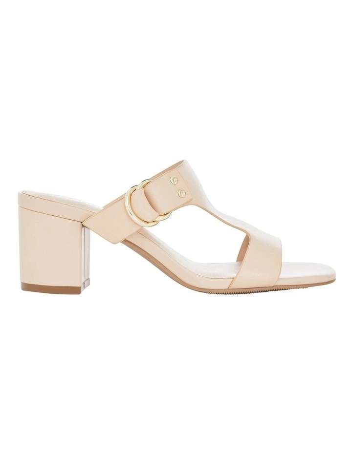 Harper Sandals in Blush Leather image 1