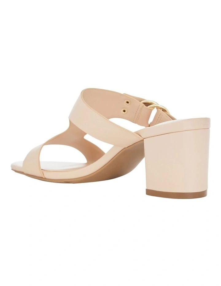 Harper Sandals in Blush Leather image 3