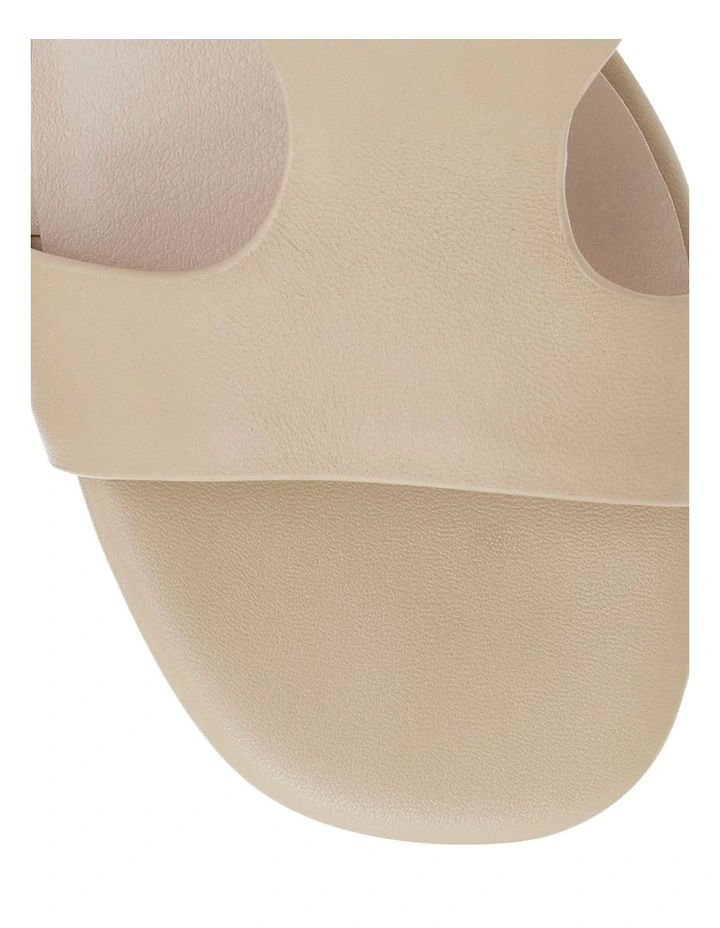 Harper Sandals in Nude Leather image 4