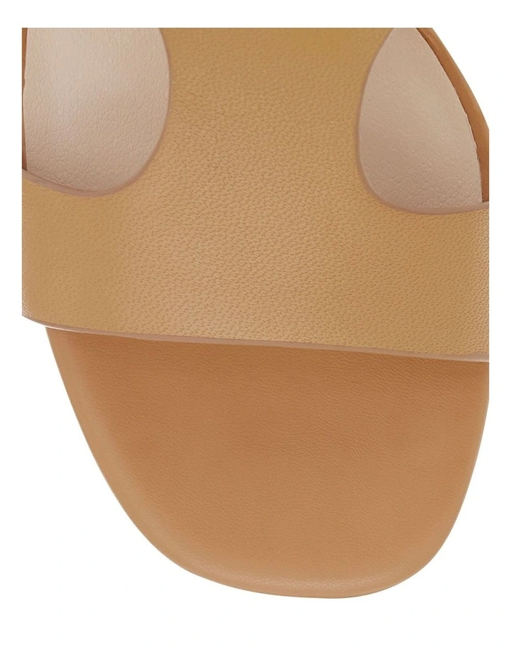 Harper Sandals in Tan Leather image 4