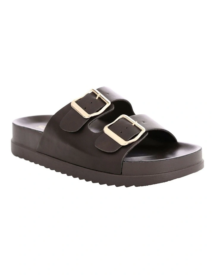 Essex Sandal in Chocolate image 2