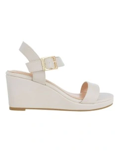 Abbey Sandals in Off White