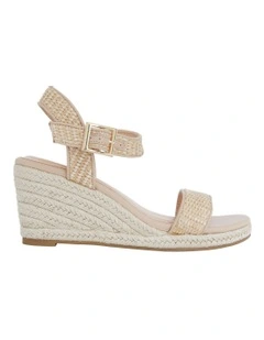 Africa Sandals in Natural Raffia