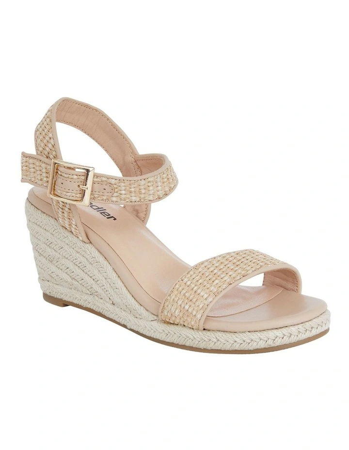 Africa Sandals in Natural Raffia image 3