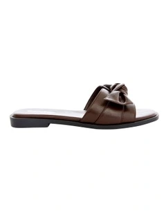Dahlia Sandals in Chocolate