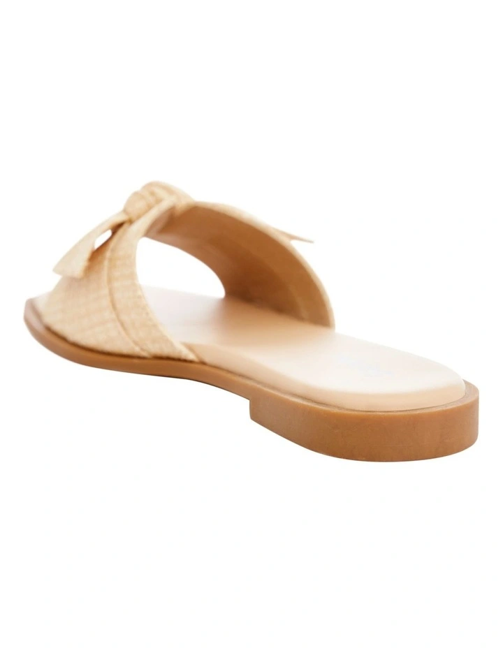 Dahlia Sandals in Natural Raffia image 3