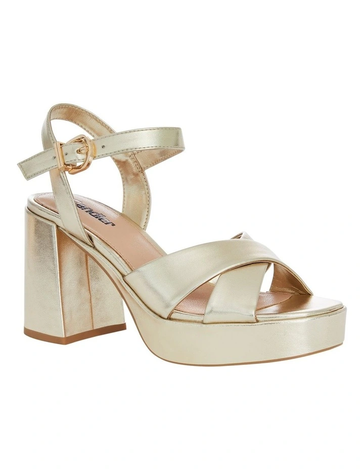 Sienna Sandals in Soft Gold image 2