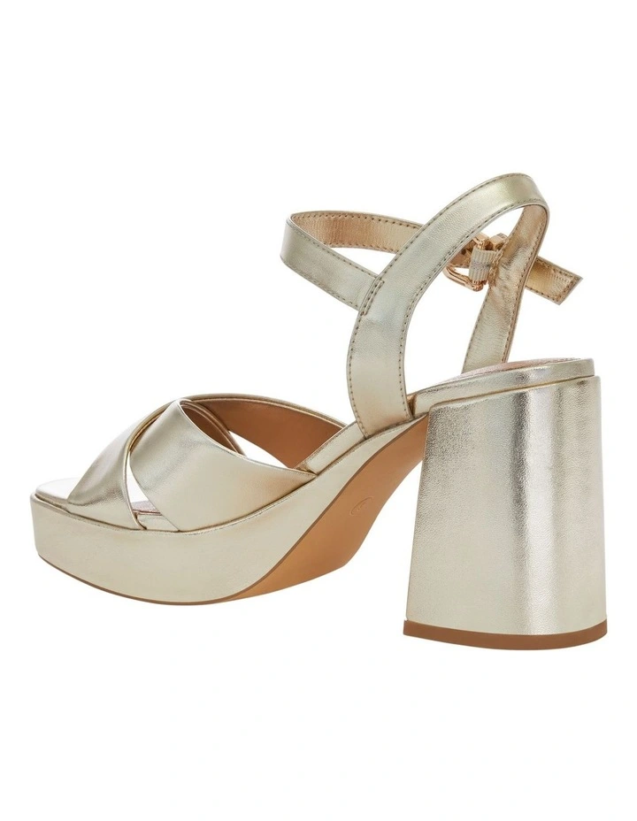 Sienna Sandals in Soft Gold image 3