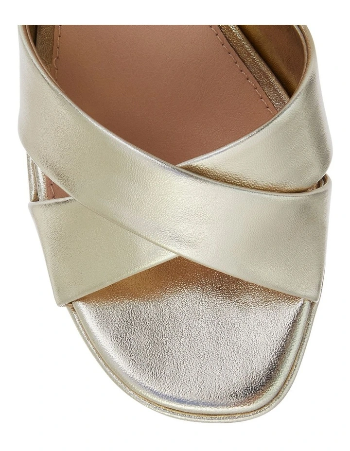 Sienna Sandals in Soft Gold image 4
