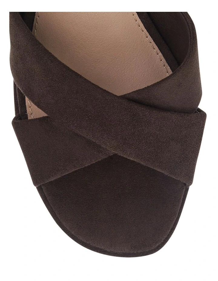 Sienna Sandals in Chocolate Micro image 4