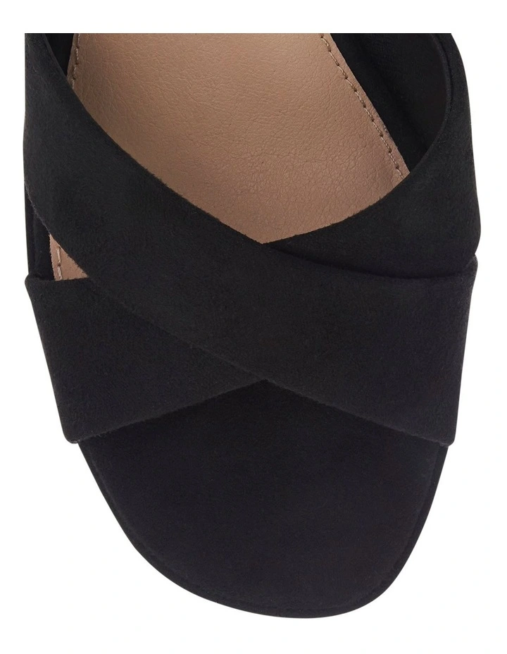 Sienna Sandals in Black Micro image 4