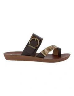 Geneva Sandals in Chocolate