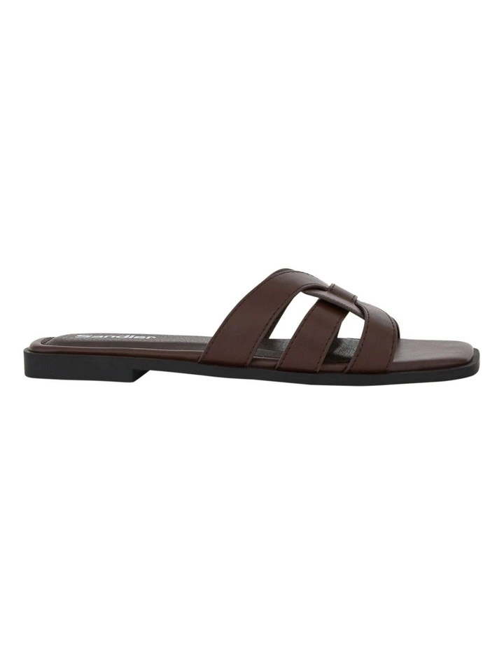 Demi Sandals in Chocolate Smooth image 1