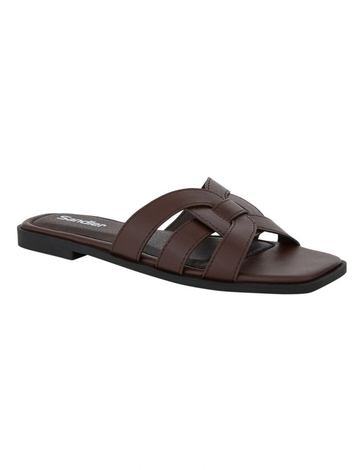 Demi Sandals in Chocolate Smooth image 2