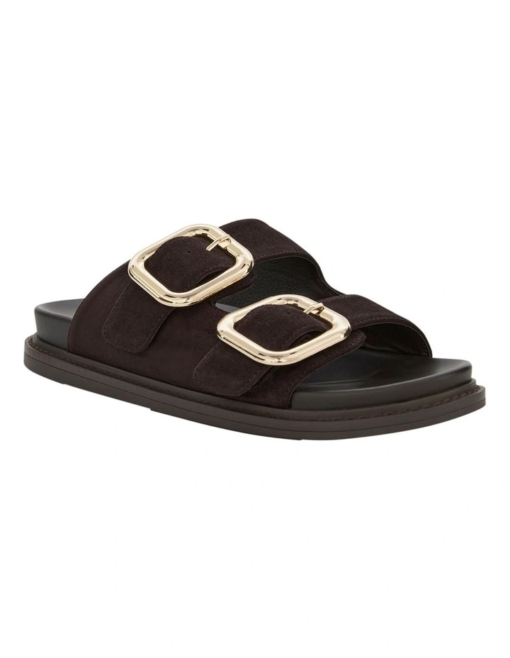 Byron Sandals in Chocolate Micro image 2
