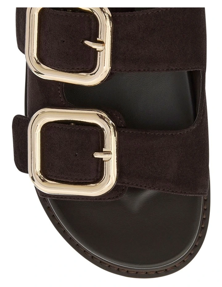 Byron Sandals in Chocolate Micro image 4
