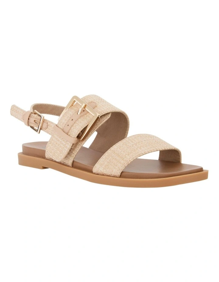 Meadow Sandals in Natural raffia image 2