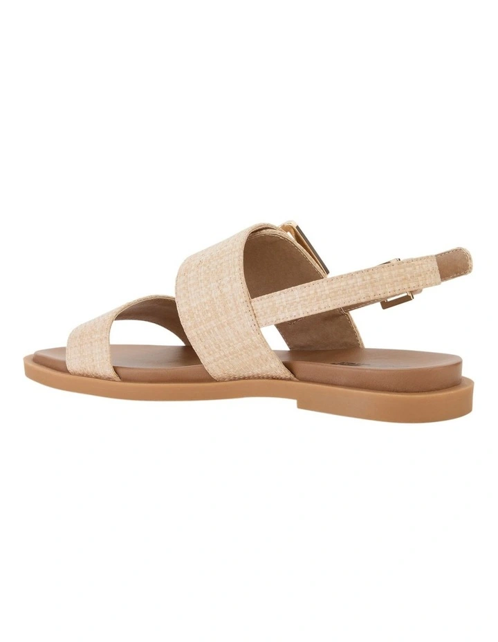 Meadow Sandals in Natural raffia image 3