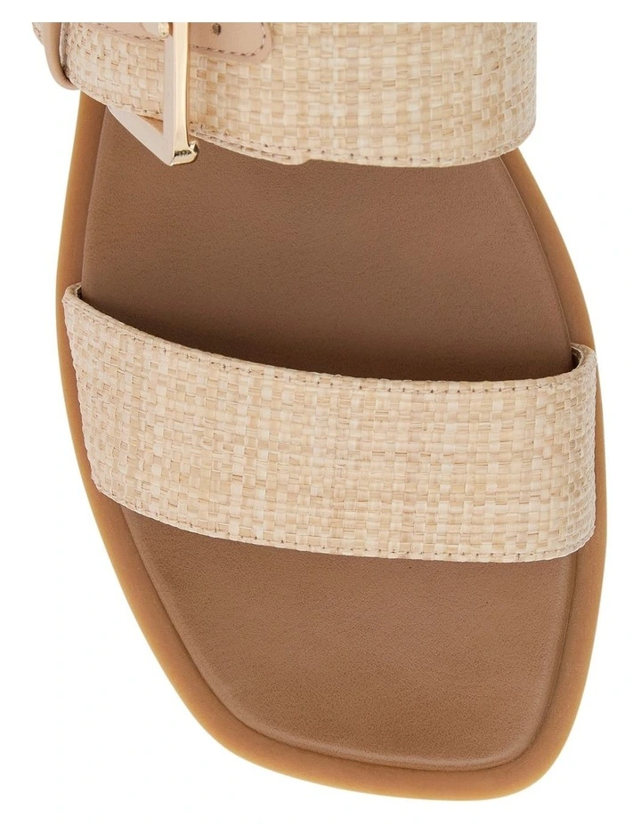 Meadow Sandals in Natural raffia image 4