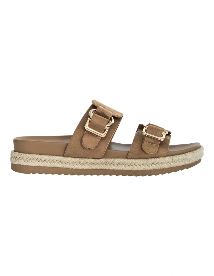 Fallon Sandals in Taupe Micro image 1