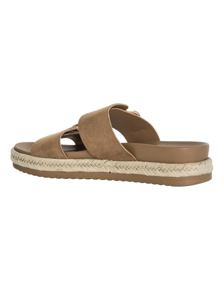 Fallon Sandals in Taupe Micro image 3