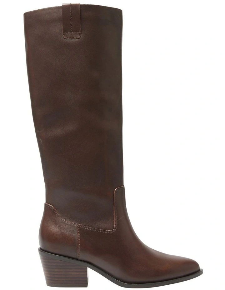 Justice Boots in Leather Brown image 1
