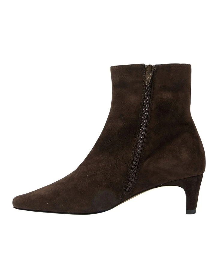 Seattle Boots in Chocolate Suede image 3