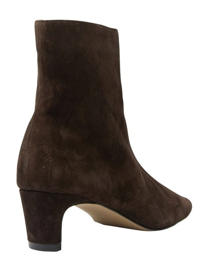 Seattle Boots in Chocolate Suede image 4