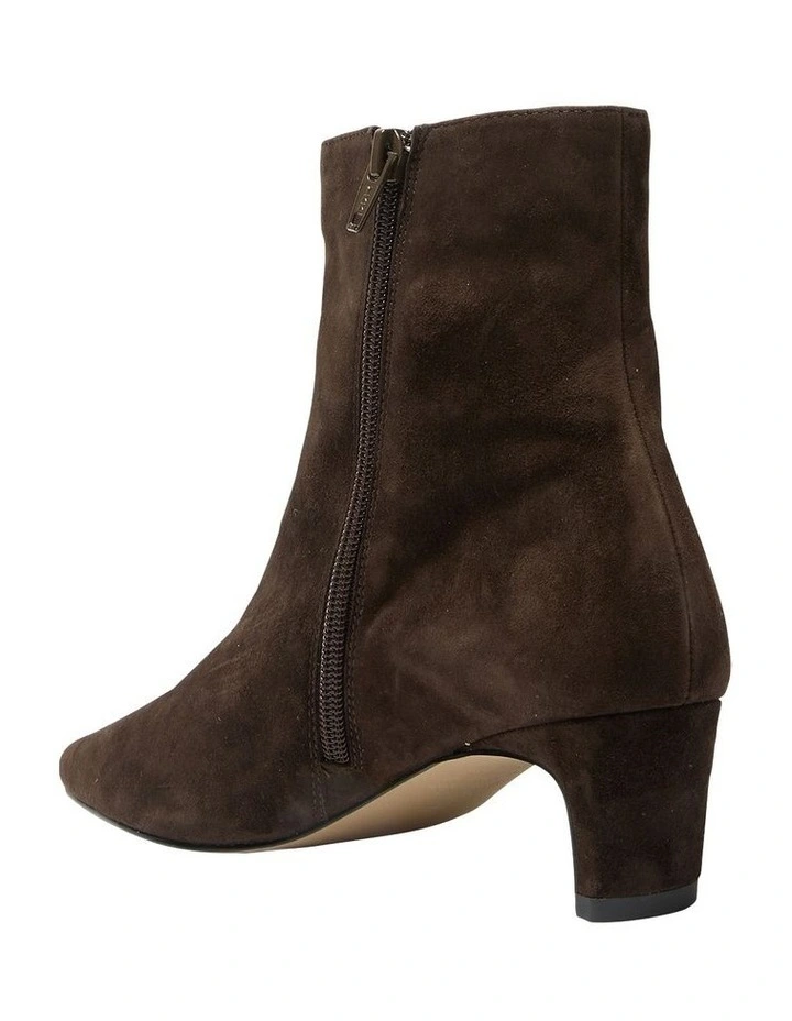 Seattle Boots in Chocolate Suede image 6