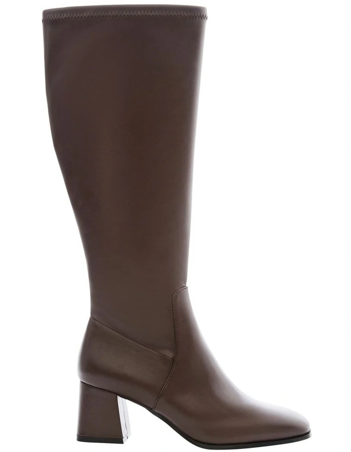 Heritage Boots in Chocolate Stretch image 1