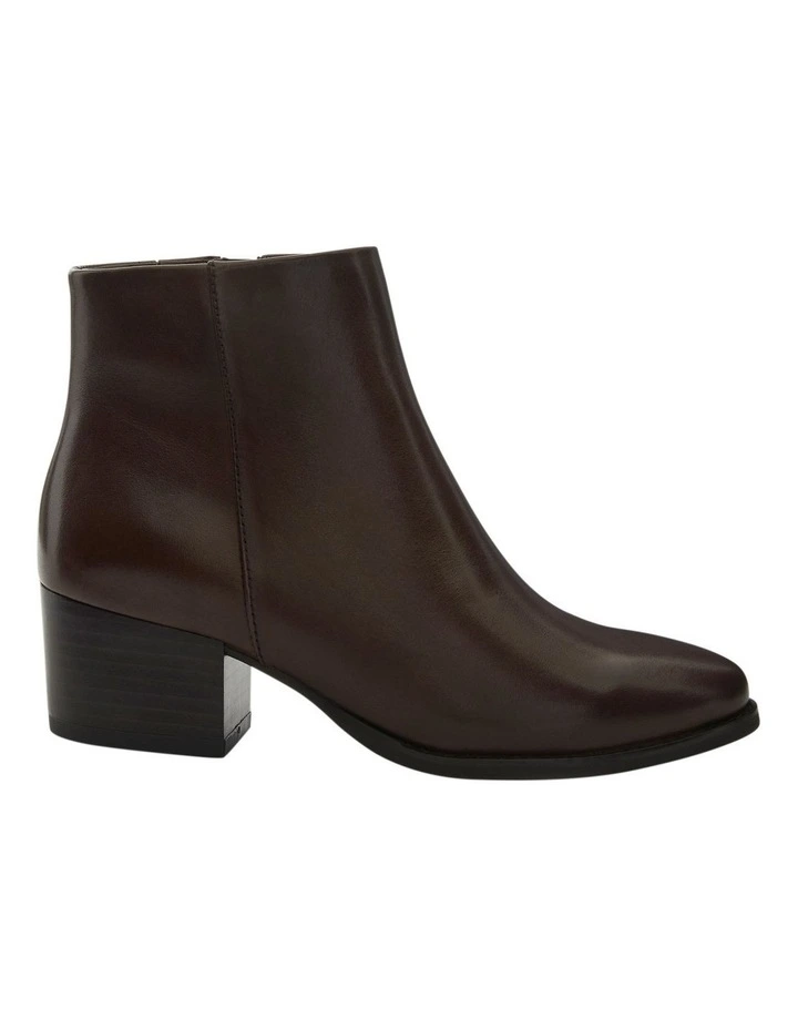 Vera Boots in Chocolate Leather image 1